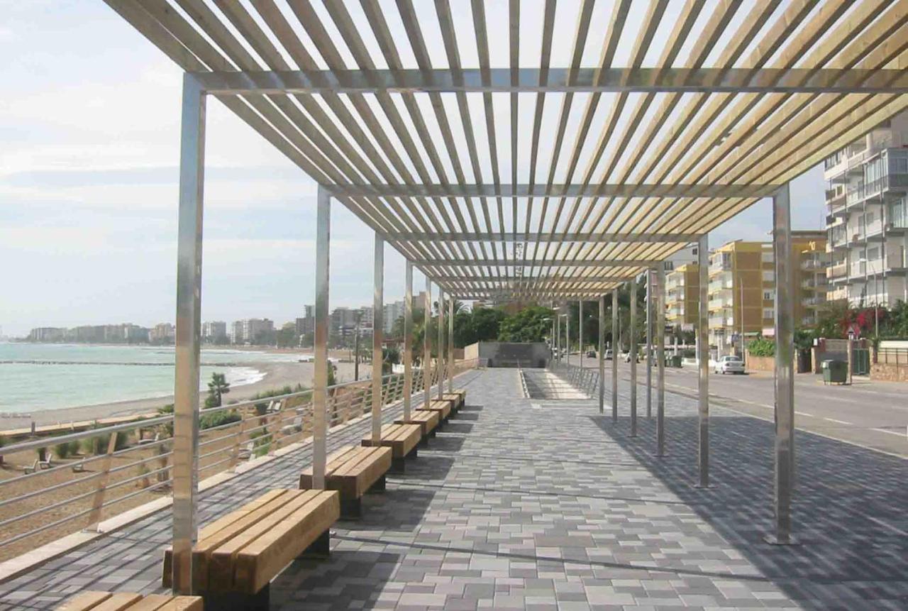 Premium El Palo Apartment Near The Beach With Parking Málaga Exteriör bild